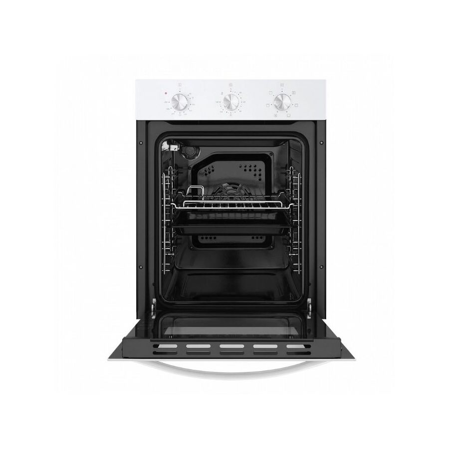 Духовой шкаф Maunfeld EOEC516W белый/серебристый