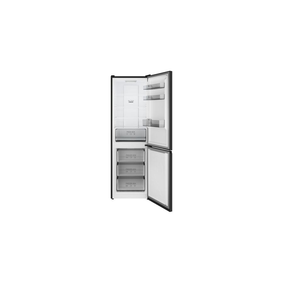 Холодильник Weissgauff WRK 185 Total NoFrost Inverter Black Inox