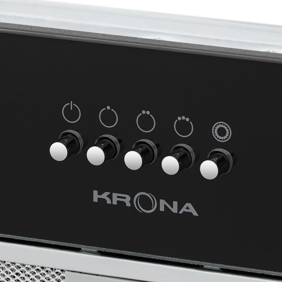 Вытяжка кухонная KRONA Kate 600 Glass Black PB K