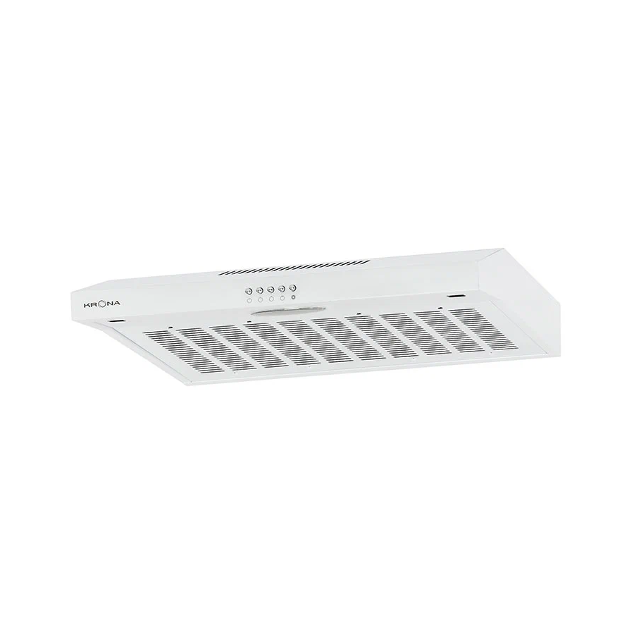Вытяжка наклонная Krona Vierkant 600 White PB