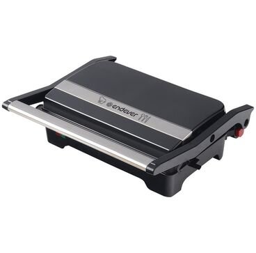 Электрический гриль ENDEVER Grillmaster 119, черный/металлик , 6 шт/уп