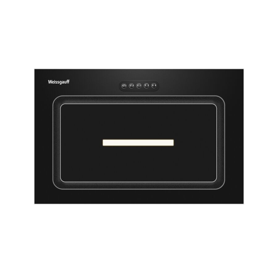 Вытяжка Weissgauff Aura 456 PB Black Glass
