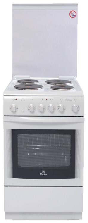 Плита De Luxe 506004.03э (кр)-001 черный