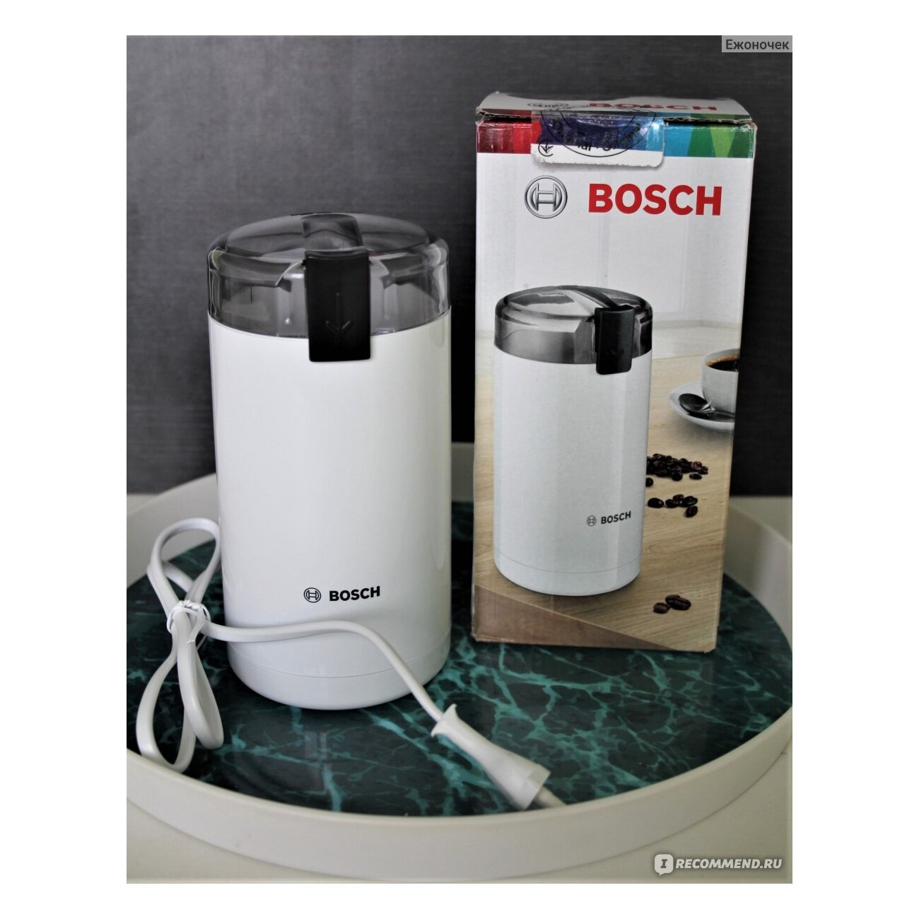 Кофемолка BOSCH TSM6A011W белая
