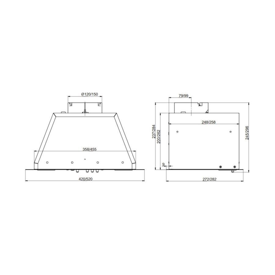 Вытяжка ELIKOR Box 52П 700-52-1380 белый