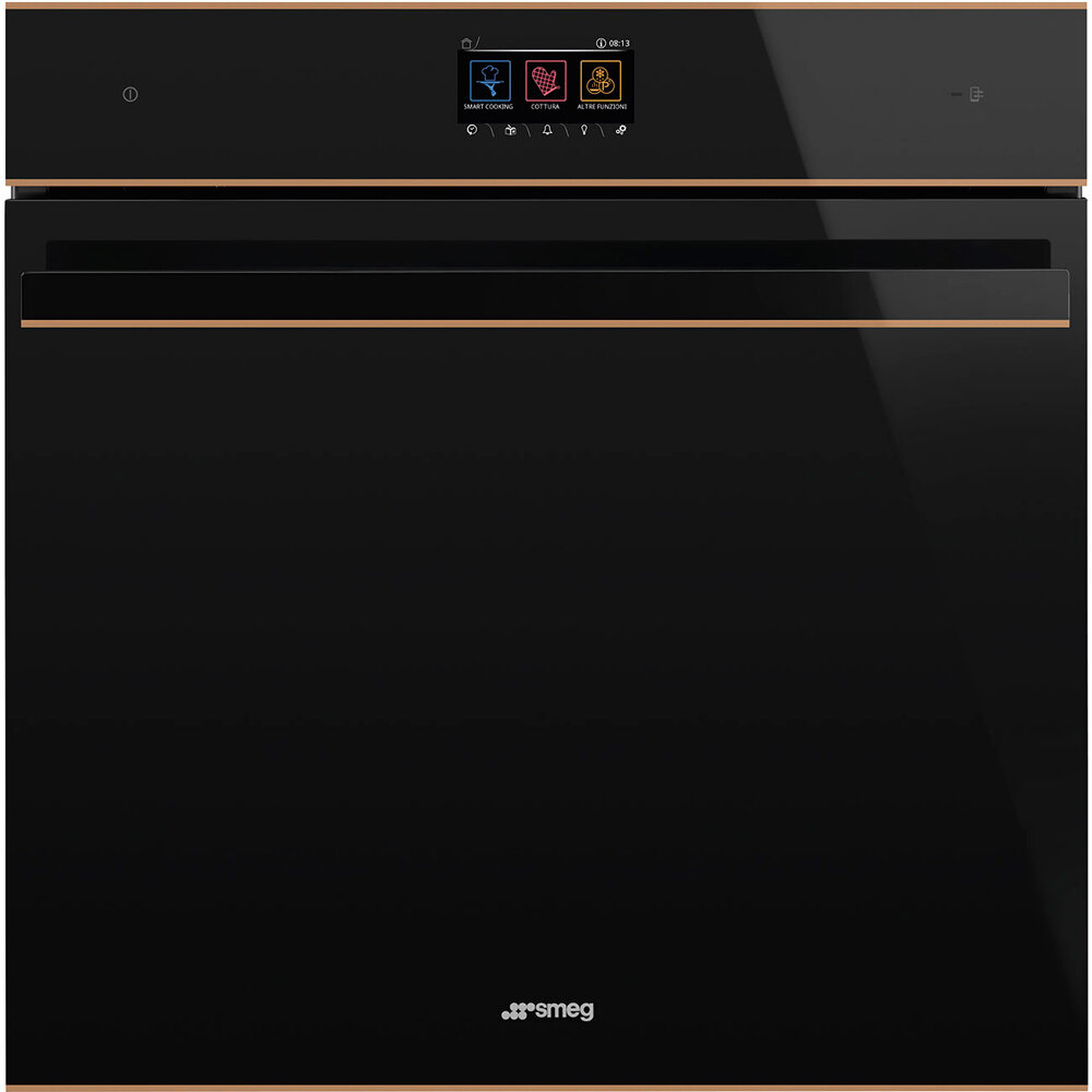 Духовой шкаф SMEG SO6604M2PNR 60см, Dolce Stil Novo, режим СВЧ, полезный объем 68л, 20 функций приготовления, 150 автоматических программ