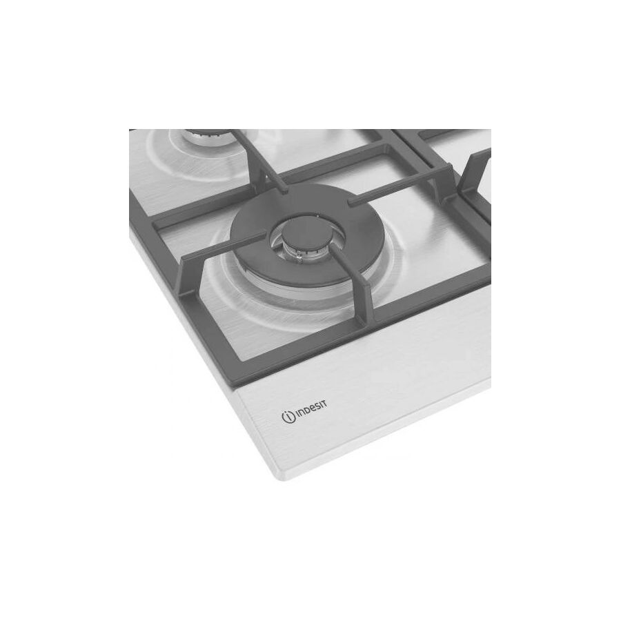 Варочная поверхность Indesit THPM 642 W/IX/I нержавеющая сталь