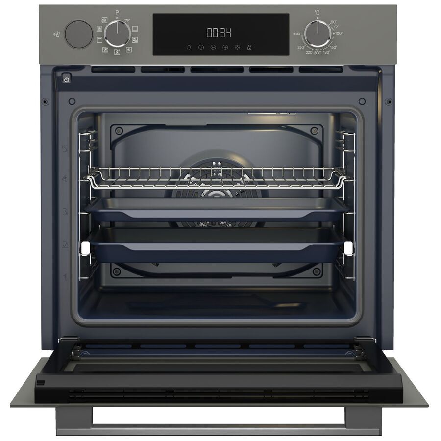 Духовой шкаф Grundig GEDM12300G серый