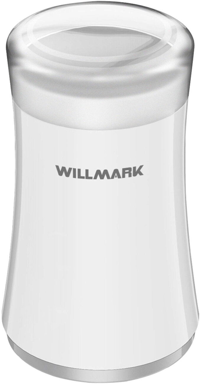 Кофемолка WILLMARK WCG-274 белый