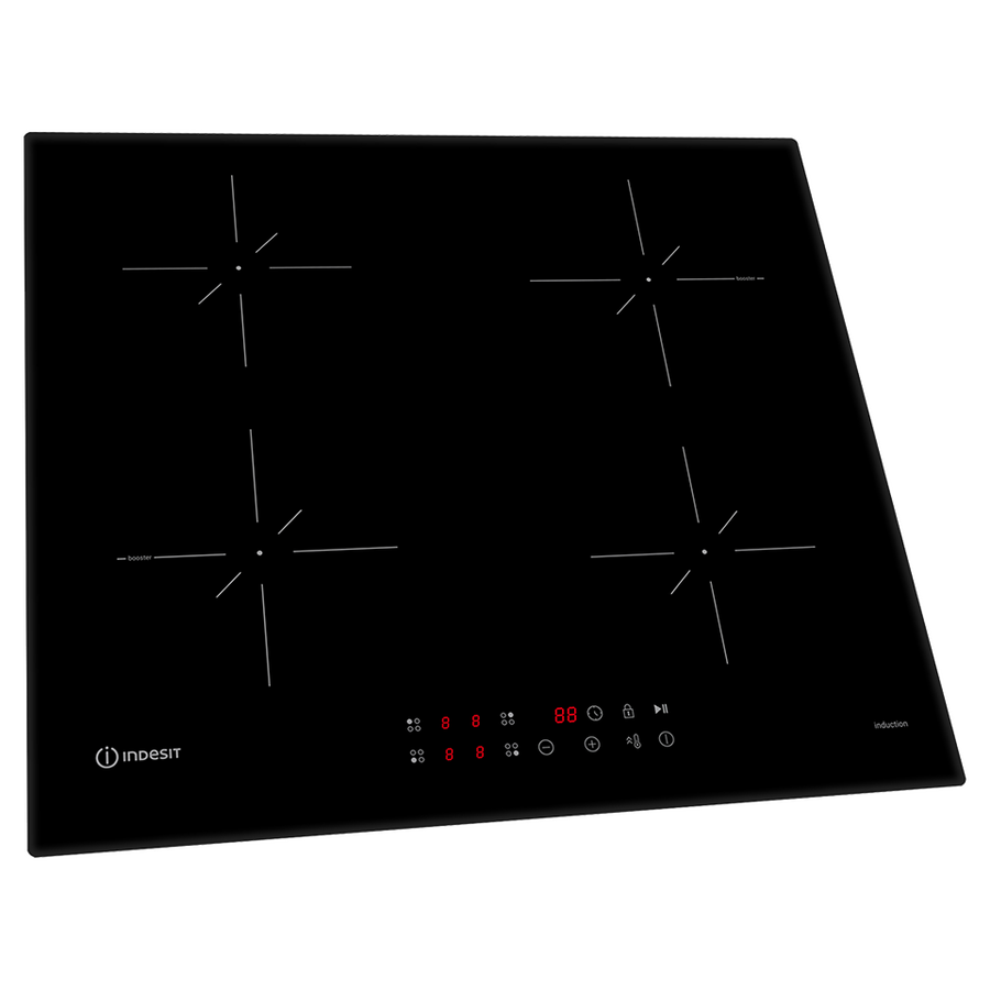 Варочная поверхность INDESIT IS 40CQ60 NE черная