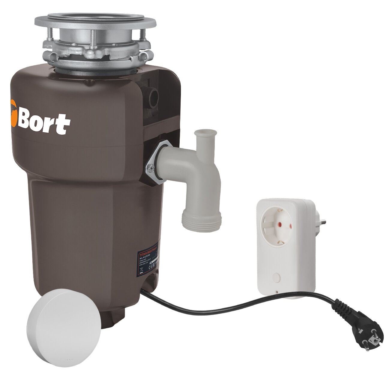 Измельчитель пищевых отходов Bort Titan MAX Power FullControl (93410266)
