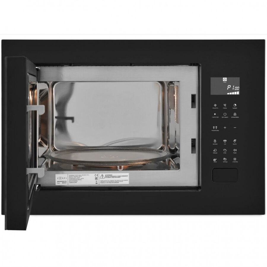 Встраиваемая микроволновая печь ZUGEL ZMO251B