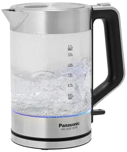Электрочайник Panasonic NC-K201STR серебристый