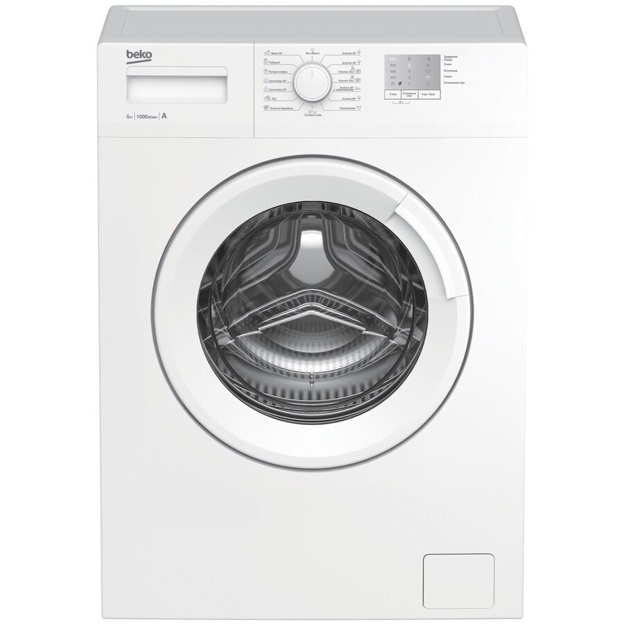 Стиральная машина Beko WRS5511BWW кл.:A фронт. макс.:5кг белый