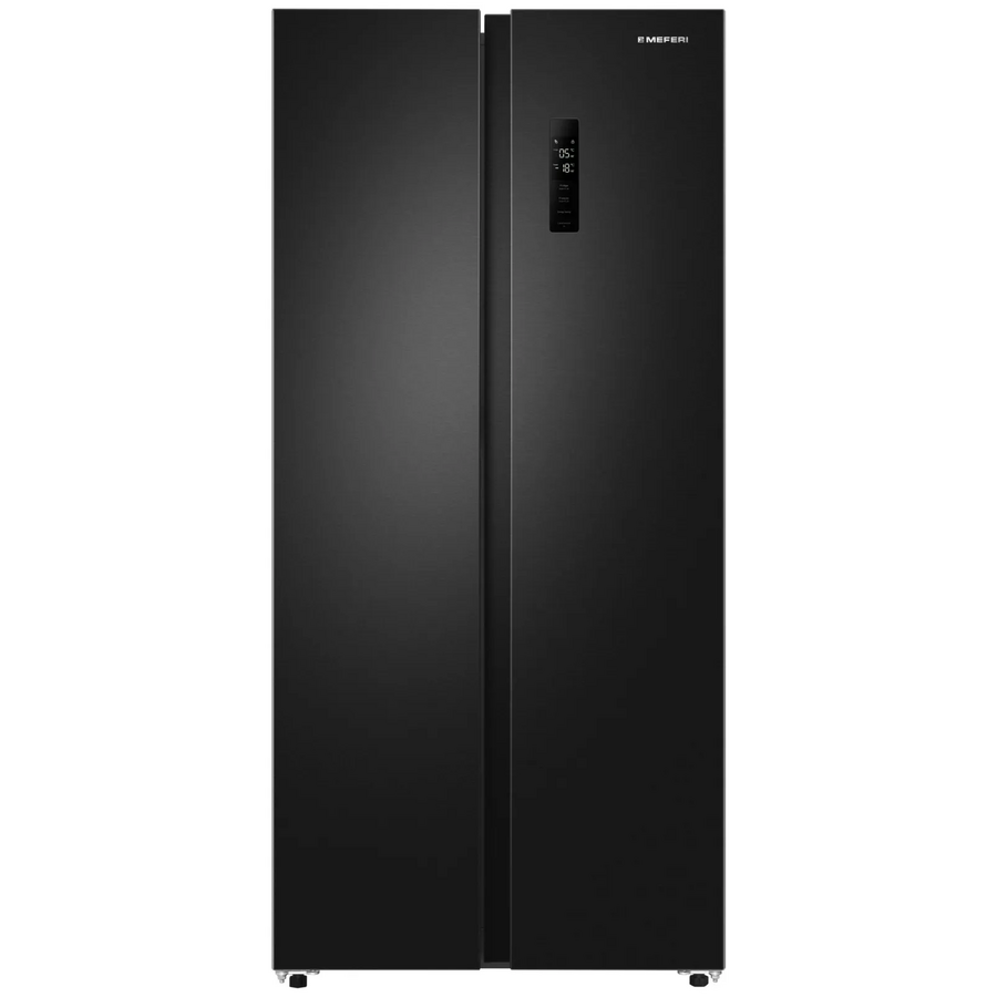 Холодильник MEFERI MFR83Black IX Total No Frost Side By Side Comfort