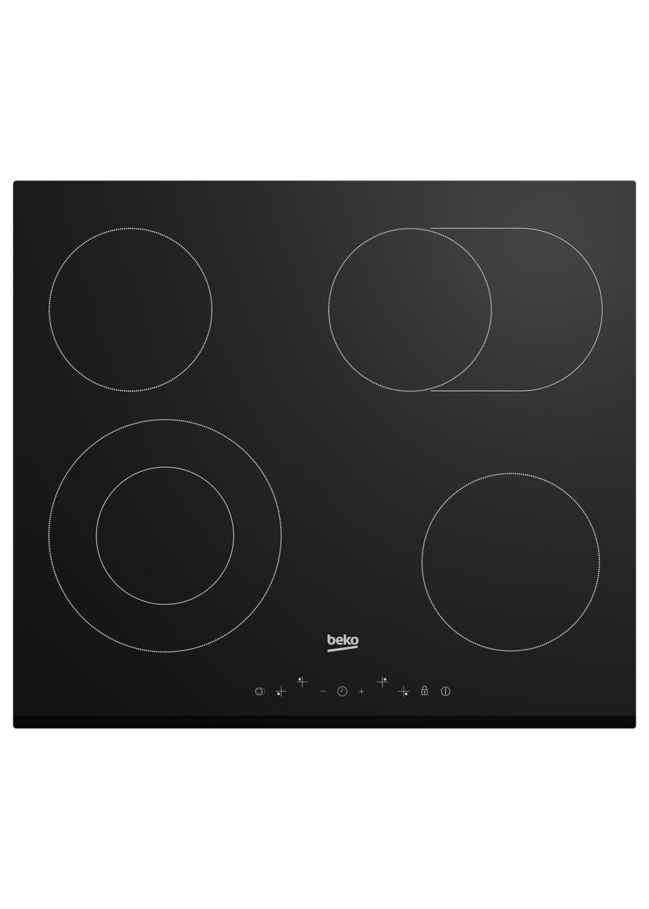 Варочная поверхность Beko BHC6440KBEB черный