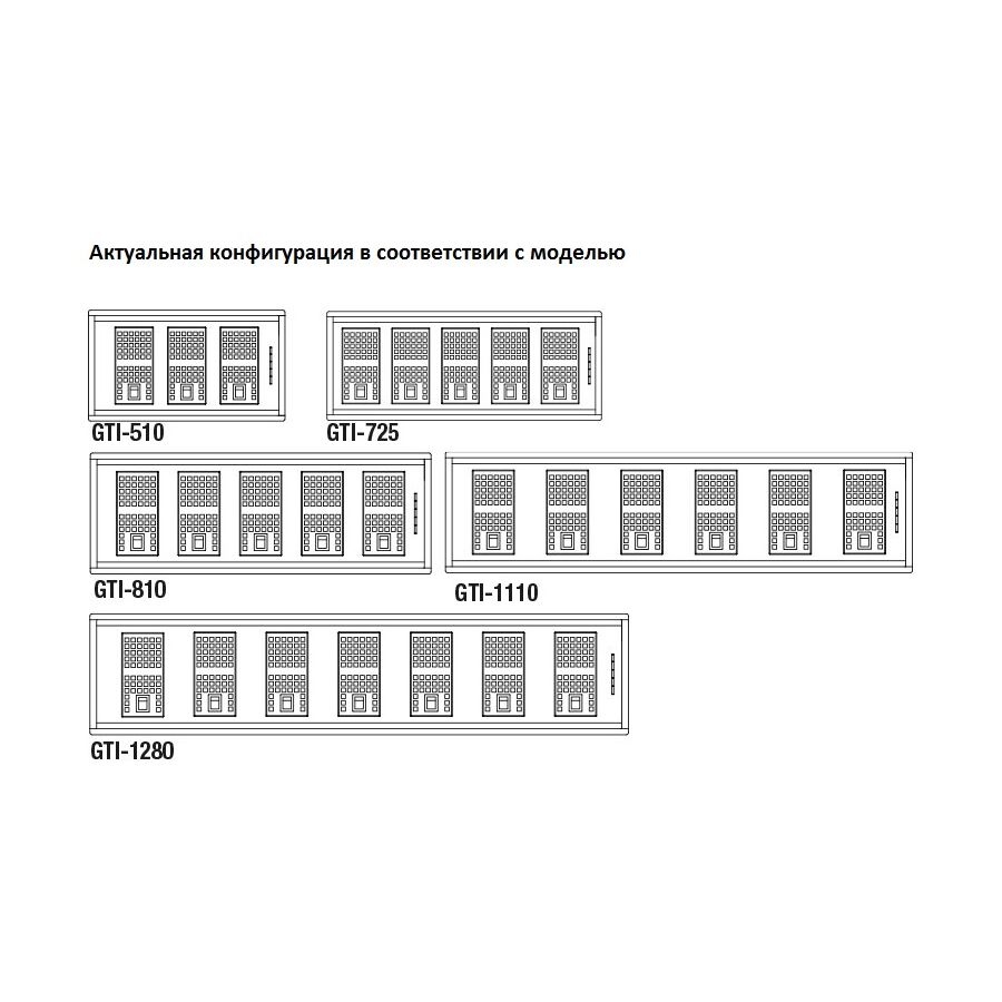 Вытяжка PANDO GTI/810 Negro V.850 SEC