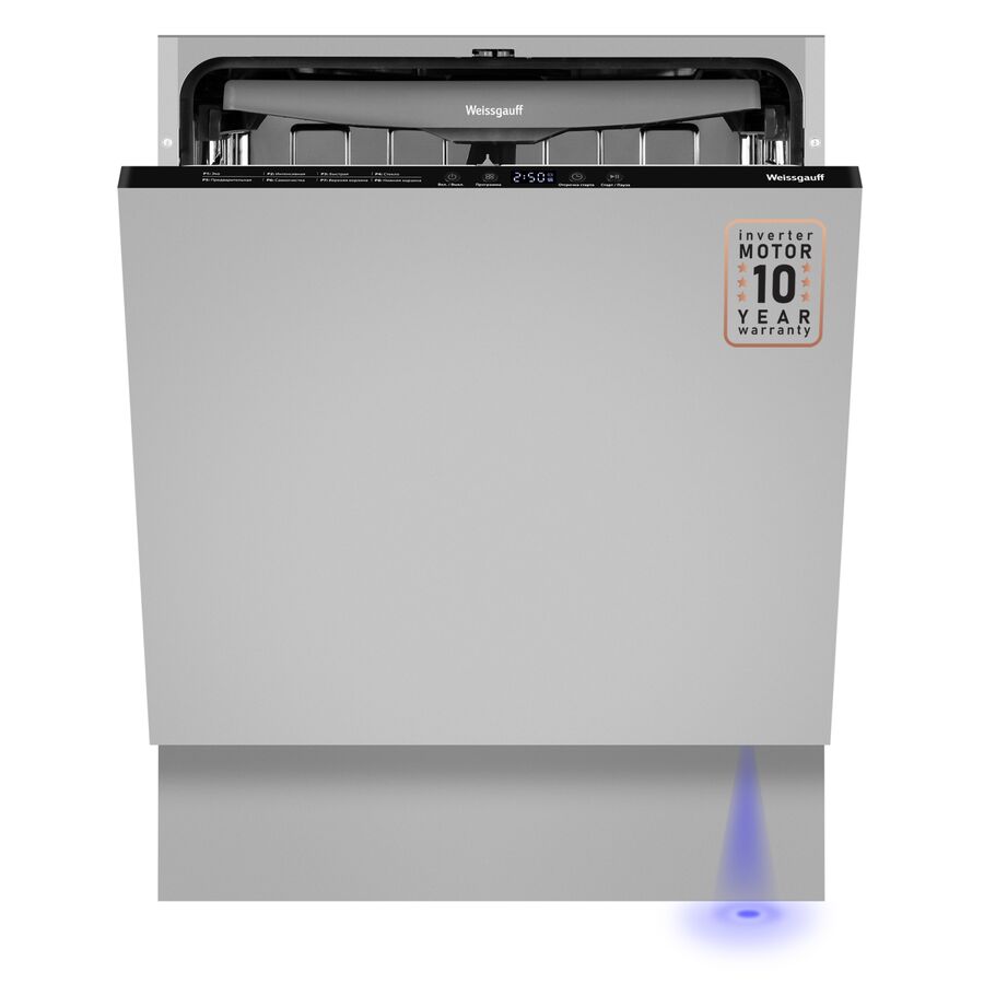 Встраиваемая посудомоечная машина Weissgauff BDW 6038 D Inverter Autoopen