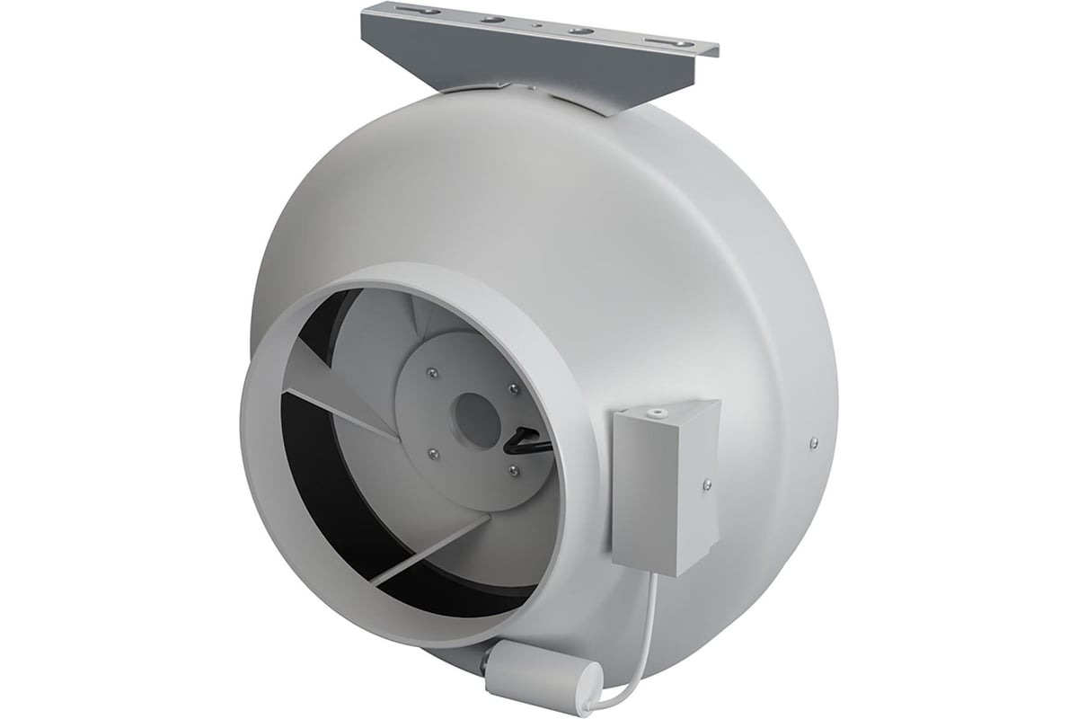 Вентилятор канальный ERA Cyclone 250 BB D250 87-612 центробежный пластиковый