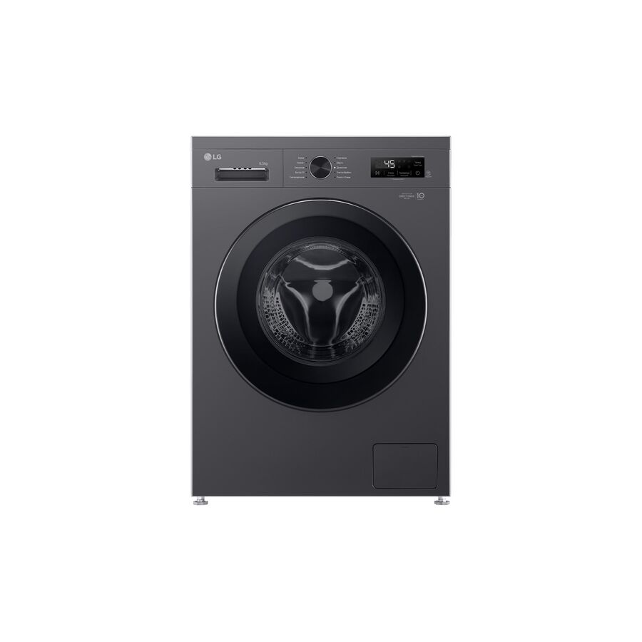 Стиральная машина LG F2Y1WS6J класс: A загр.фронтальная макс.:6.5кг темно-серый инвертер