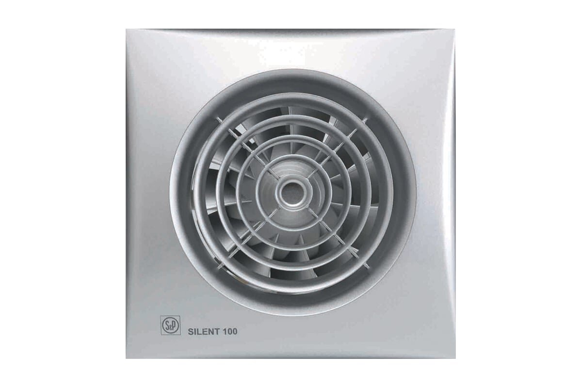 Вентилятор Soler&Palau Silent-100 CZ Silver RE (03-0103-105)