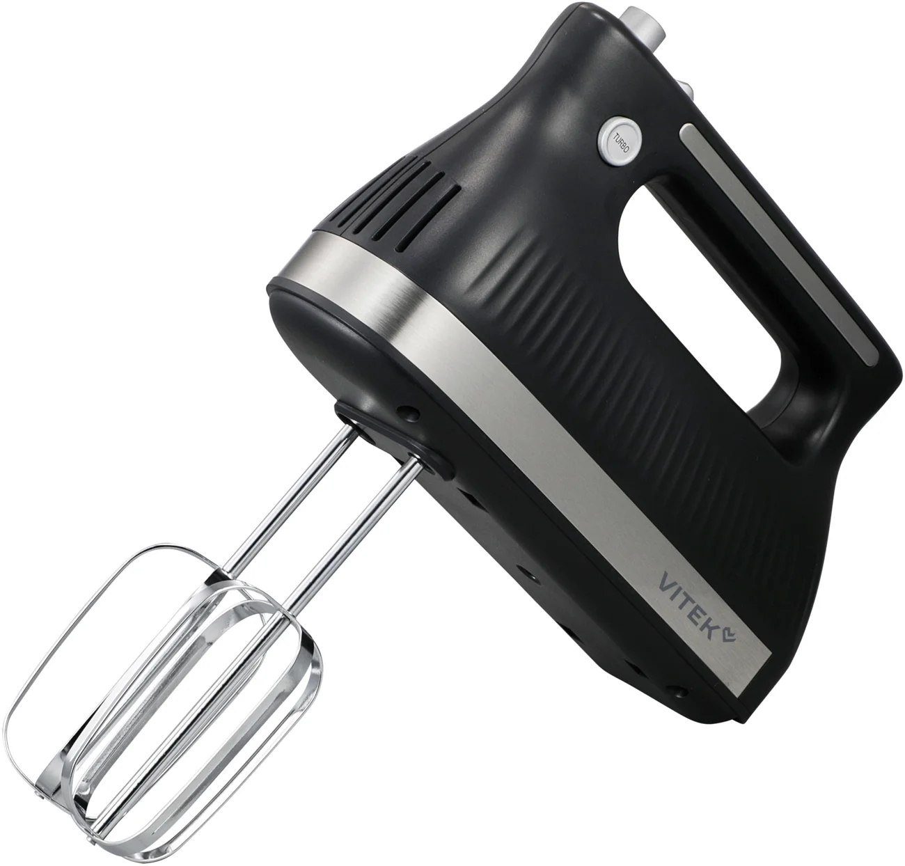 Миксер Vitek VT-HM1001 черный/стальной