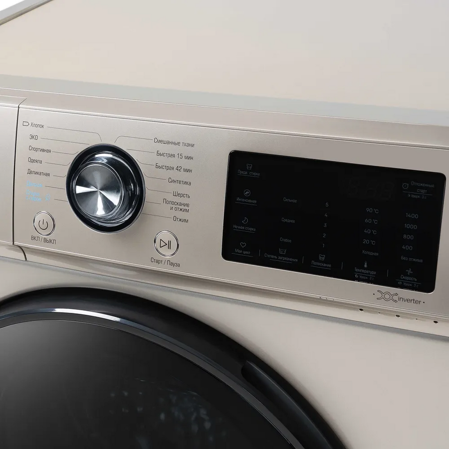 Стиральная машина БИРЮСА WM-SL1214/15 B Золотой