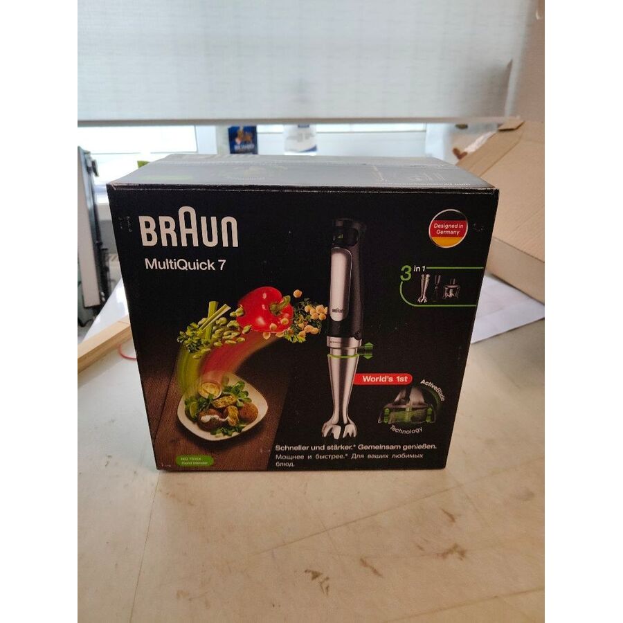 УЦ Блендер BRAUN MQ7035X (плохая упаковка, дефект литья на резервуаре, малые потертости на корпусе)