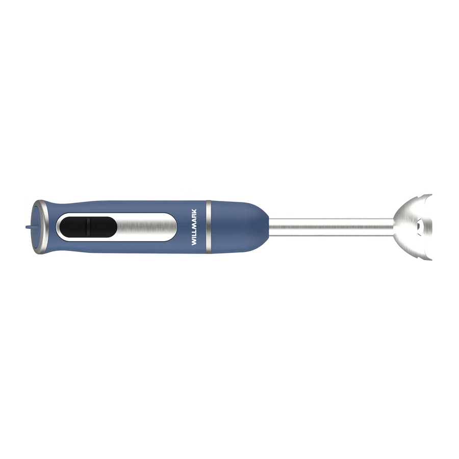 Блендер погружной WILLMARK WHB-1470BS синий