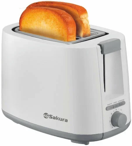 Тостер Sakura SA-7612W Elegant белый