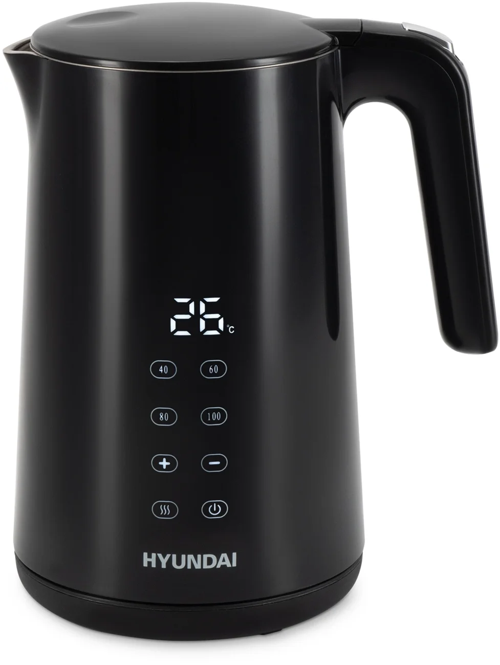 Электрочайник Hyundai HYK-S4017 1.7л. черный