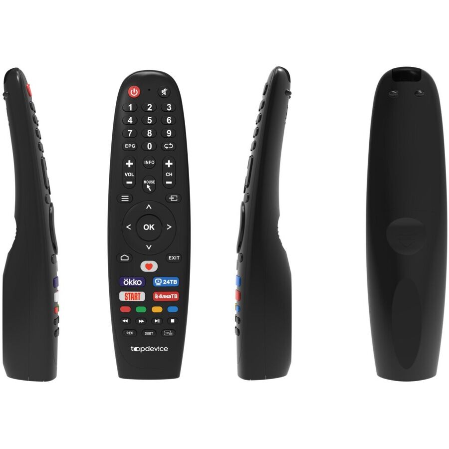 55” Телевизор TopDevice TDTV55CS06UBK черный 3840x2160, 4K Ultra HD, 60 Гц, Wi-Fi, Smart TV, Wildred