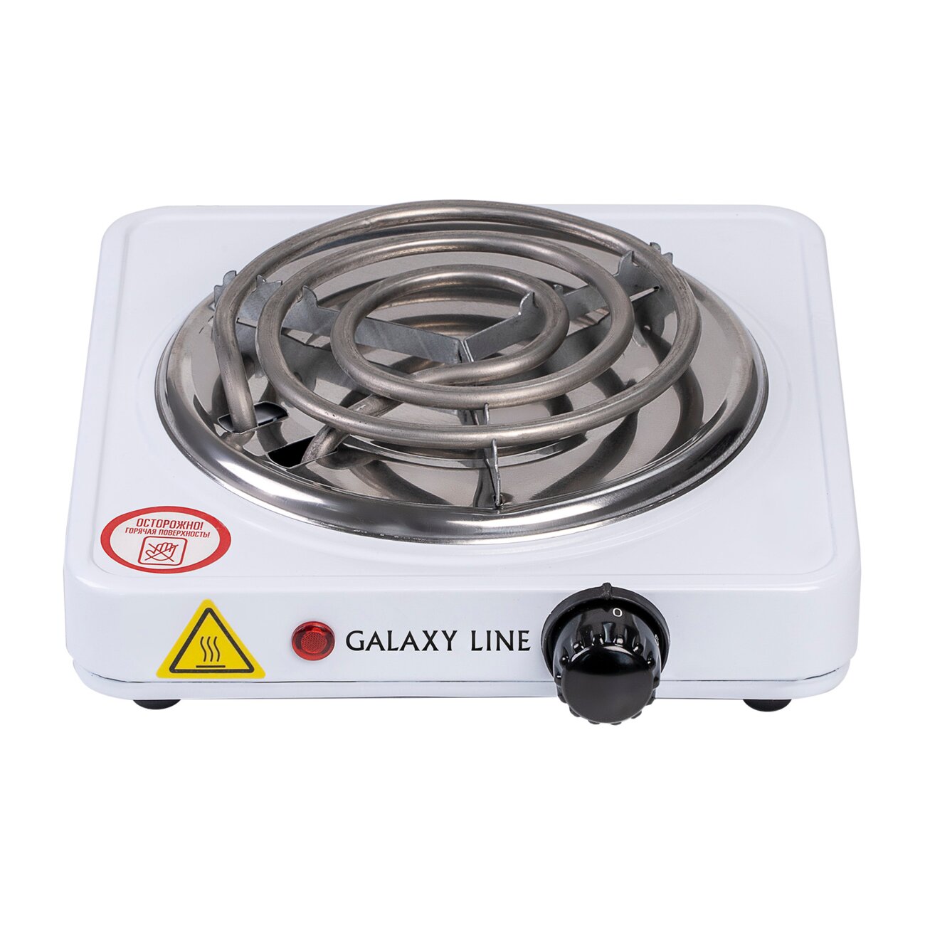 Электроплитка Galaxy Line GL 3003, белый, 1 конфорка