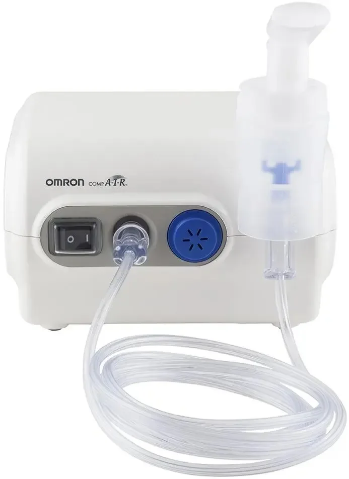Ингалятор Omron NE-C28 Plus (NE-C28P-RU) компрессорный стационарный белый