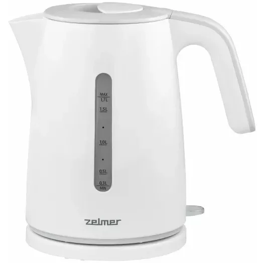 Электрочайник ZELMER ZCK7621S белый