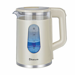 Чайник SAKURA SA-2735W (2.3) стекл