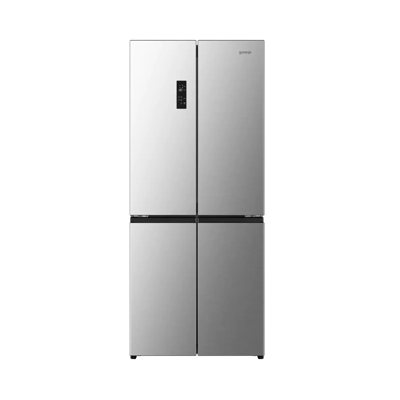 Холодильник Gorenje NRM819E61X серый