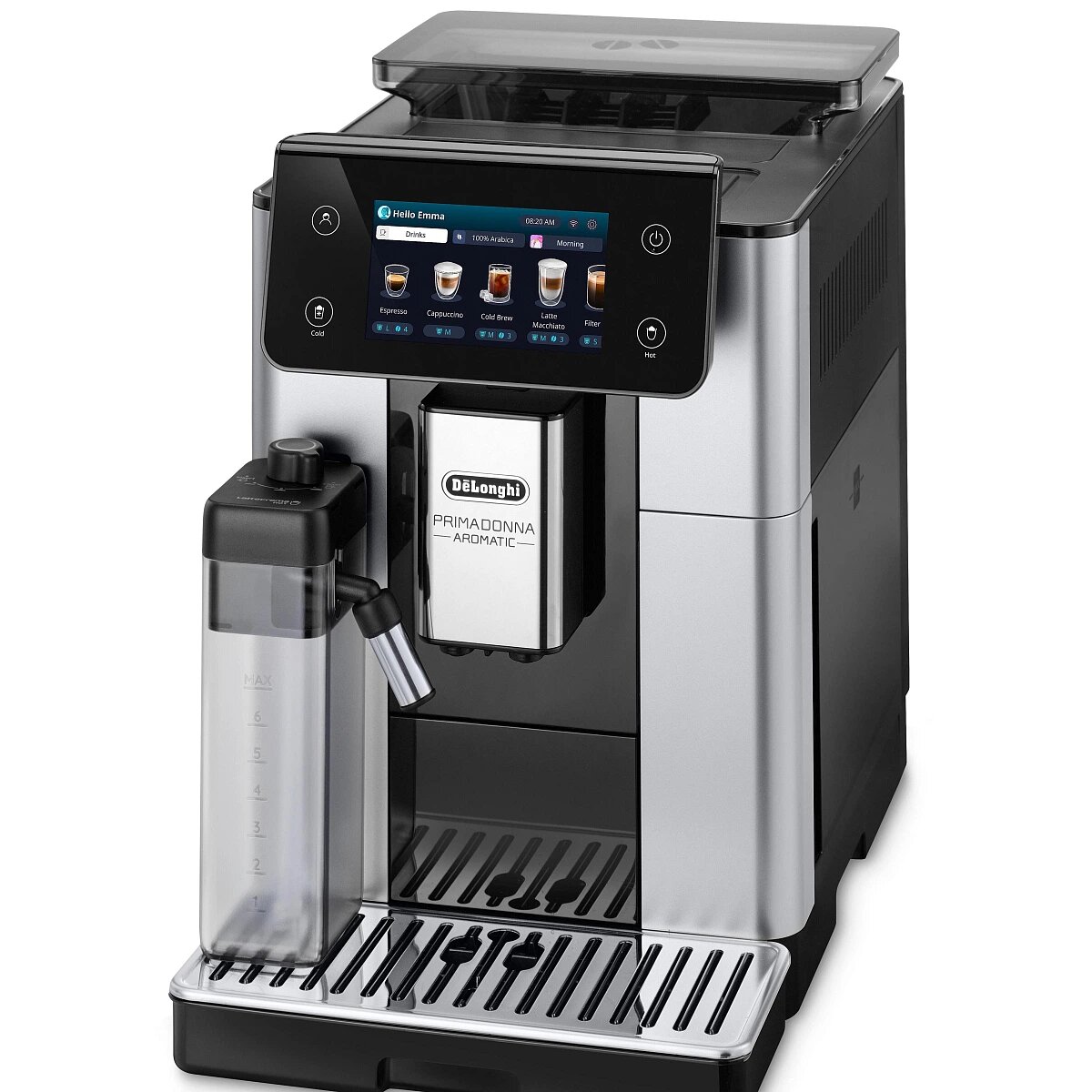 Кофемашина Delonghi Primadonna Aromatic ECAM630.75.TSM серебристый