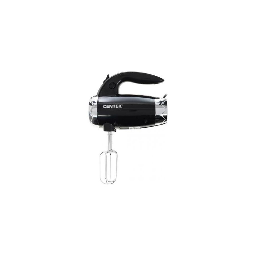 Миксер Centek CT-1115 (черный/хром) 350Вт, 6 скоростей+турбо, взбивание/замешивание