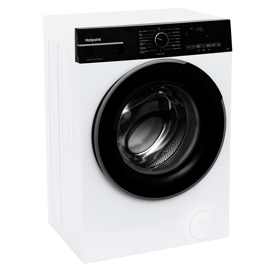 Стиральная машина Hotpoint WSH 6090 VBB класс: A загр.фронтальная макс.:6кг белый инвертер