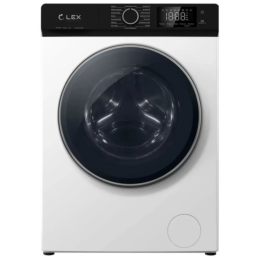 Стиральная машина LEX LWM12012WBlID с фронтальной загрузкой