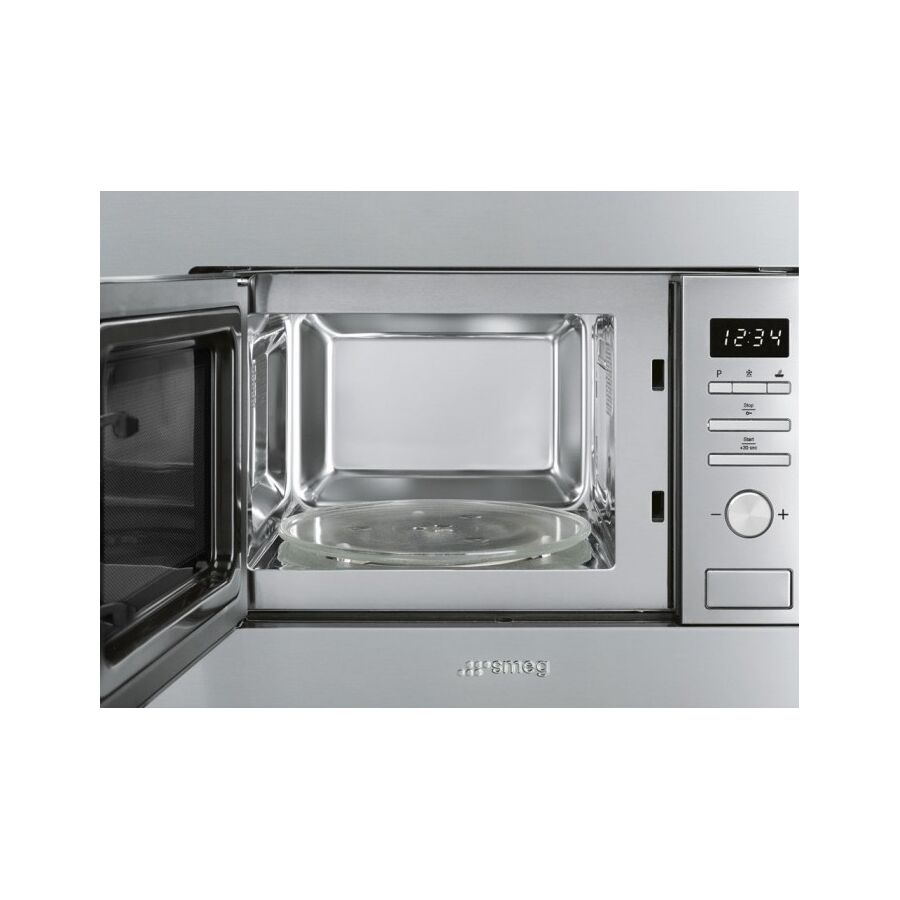 Встраиваемая микроволновая печь SMEG FMI017X нерж