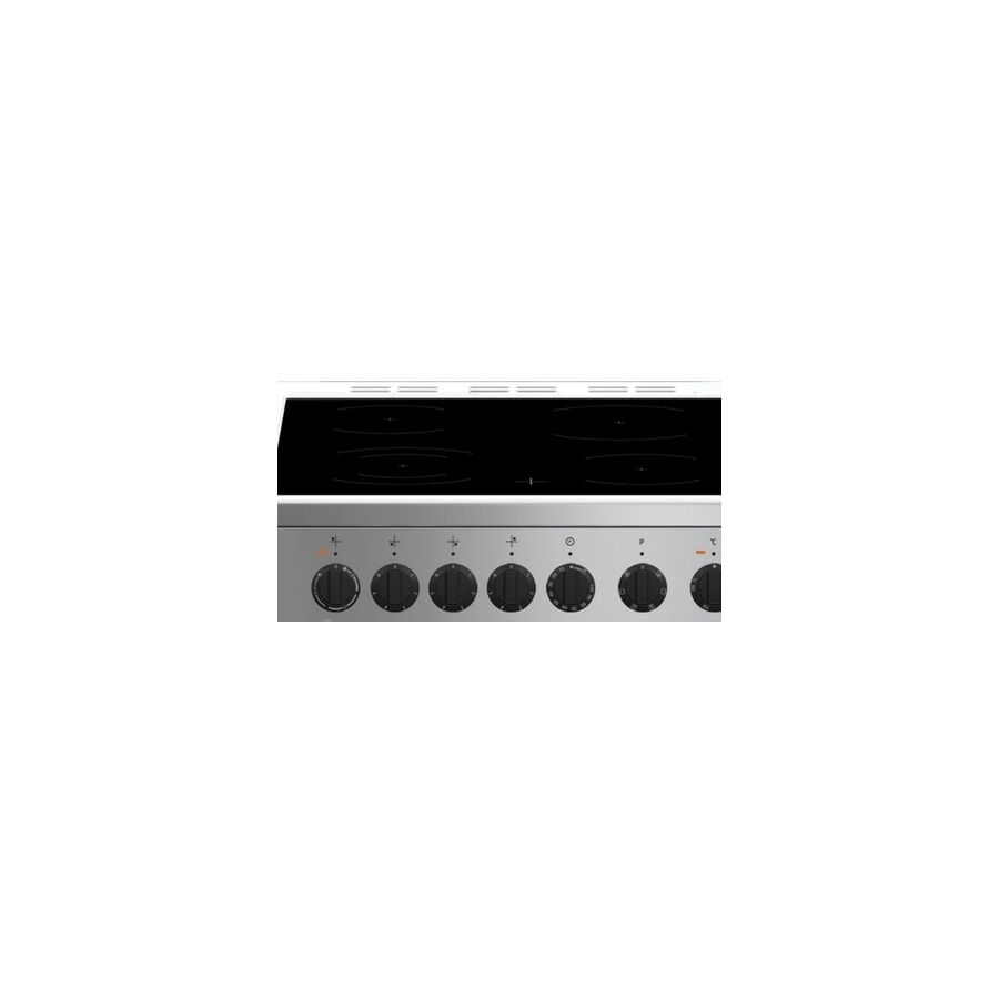 Плита Электрическая Beko FFSE57114GS серебристый стеклокерамика, 85x50x60см, 4конфороки, класс А