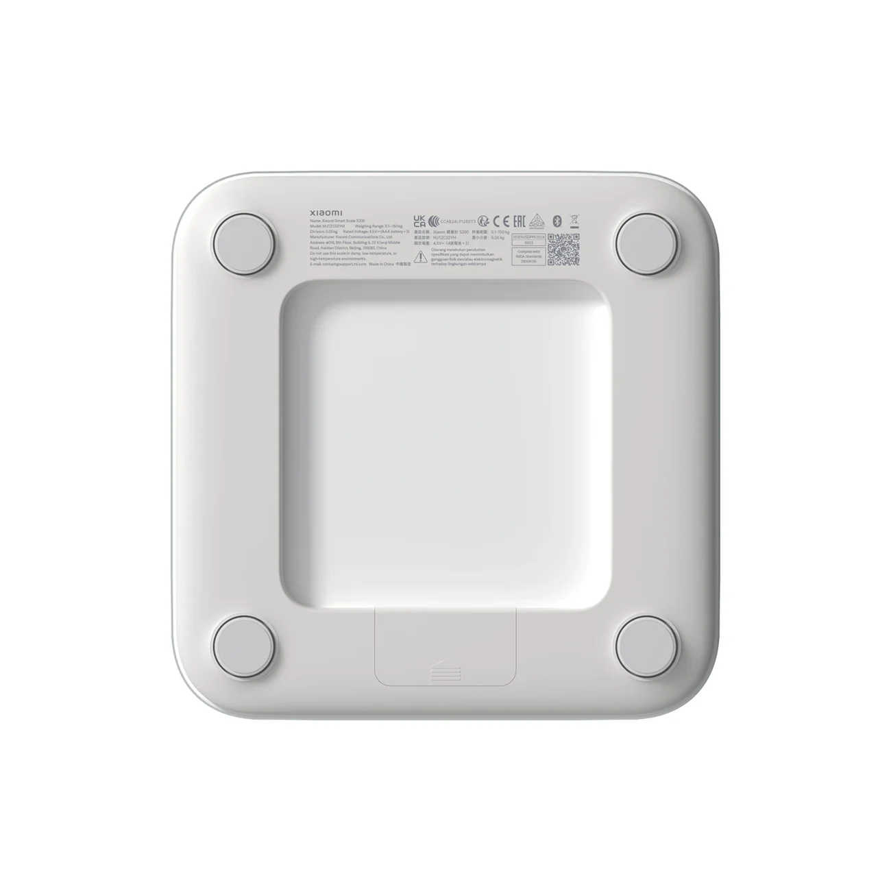 Весы напольные XIAOMI S200 BHR9230GL Mi Smart Scale White