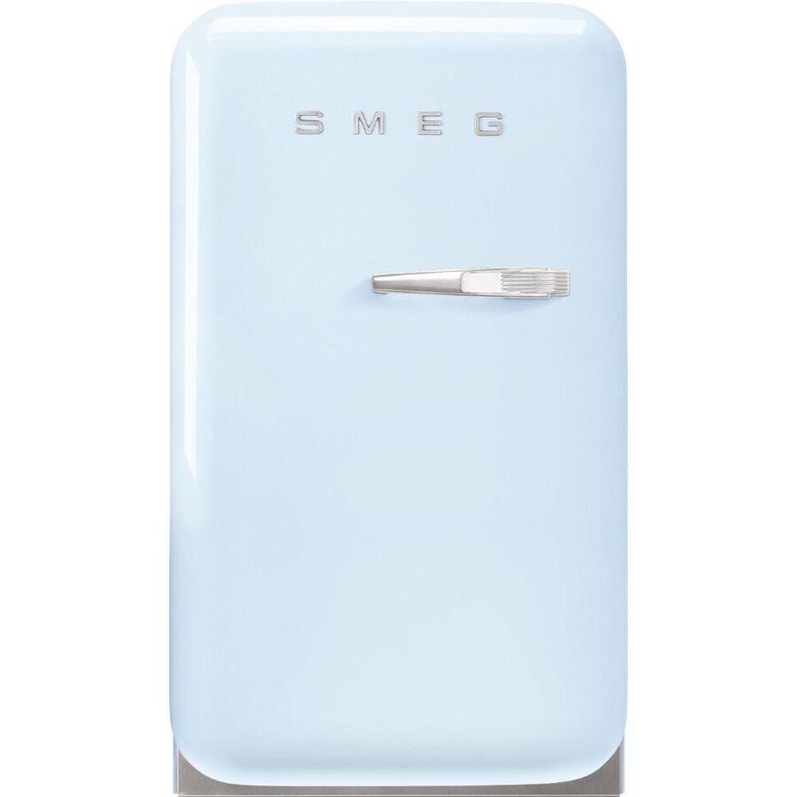 Холодильник SMEG FAB5LPB5 отдельностоящий минибар, пастельный голубой, стиль 50-хгг петли слева