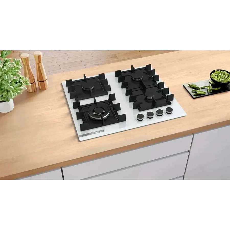 Варочная поверхность Bosch PNK6B2P40R белый
