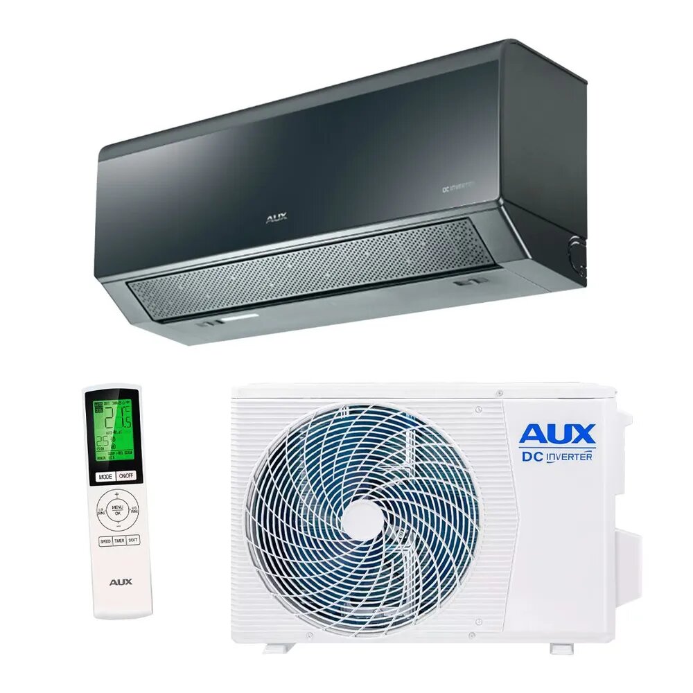 Кондиционер AUX ASW-H09A4/CС-R2DI/AS-H09A4/CС-R2DI Black ART Inverter