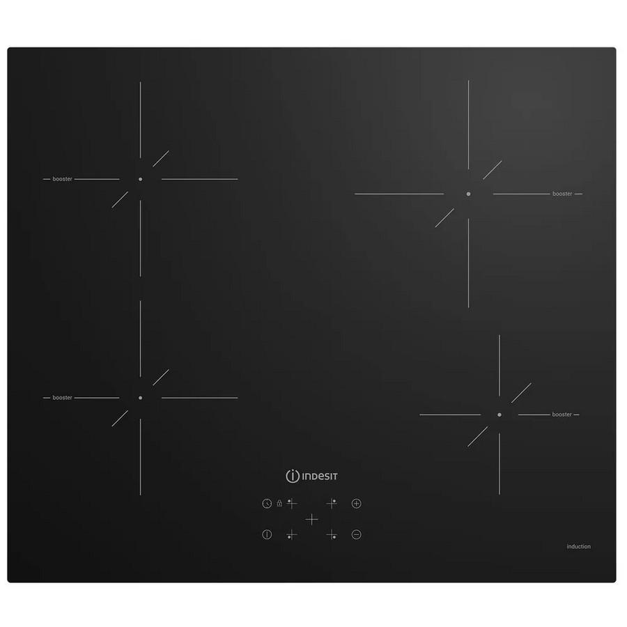 Варочная поверхность Indesit IS 41Q60 FX индукционная черный/нерж