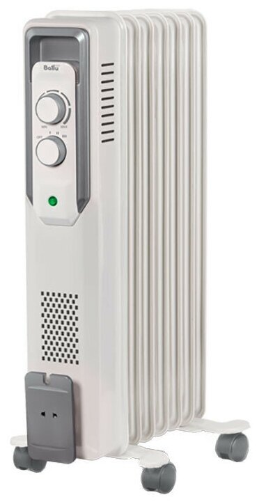 Масляный радиатор Ballu CUBE BOH/CB-07W 1500 (7 секций)