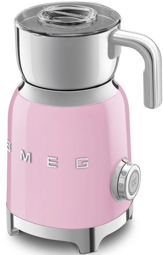 Вспениватель для молока Smeg MFF11PKEU, розовый